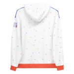 Sweat à Capuche Unisexe #2 Vintage Memphis Design Vermicelles – Image 2