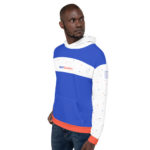 veste bomber homme femme unisexe motif bâtonnets confettis retro 80s Memphis design streetwear original et coloré