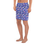 short de bain violet homme sushi