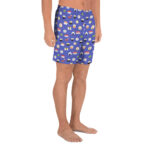 short de bain japon homme violet