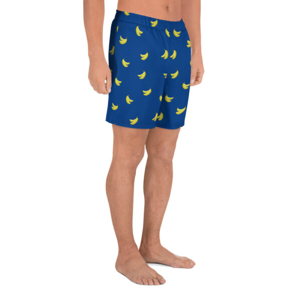 Short de bain et sport homme bleu marine banane