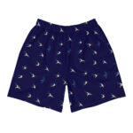 Short de bain Homme bleu marine oiseaux